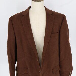 100%Camel Hair blazer ,Paul Fredrick ,brown single-breasted  48 XL